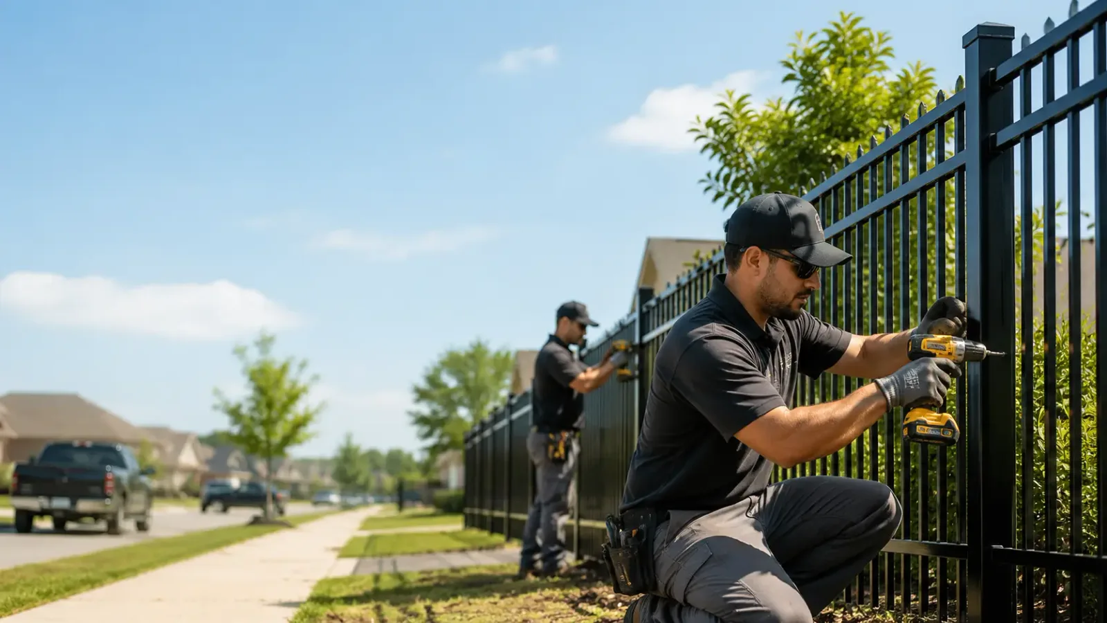 Metal Fence Installation in Milan, OH